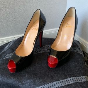 Christian Louboutin Peep Toe Heels